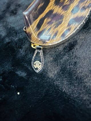 Pochette Roberto Cavalli leopardata