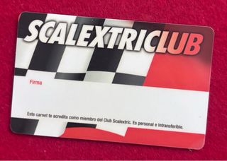 Carnet Scalextric Club 2010