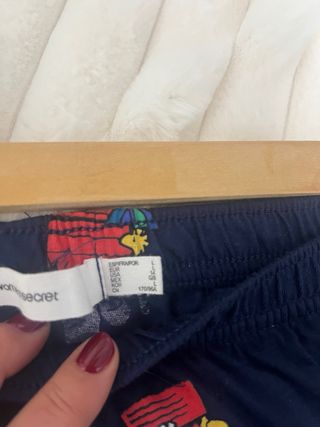 Pijama Snoopy Azul Marino