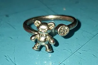 Anillo oso ajustable