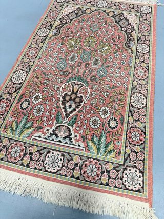 Tappeto Srinagar in seta dall'India