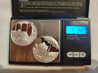 Monedas Plata 1.65 oz Troy