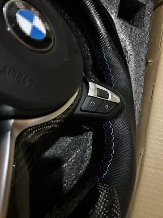 Volante BMW M Sport Carbono y Cuero serie E