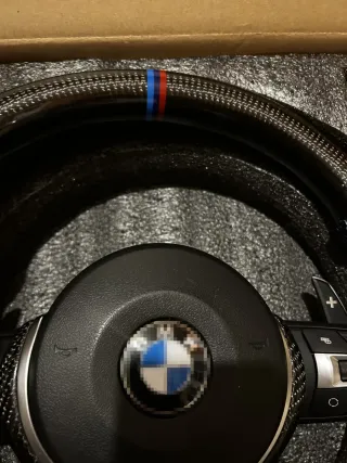 Volante BMW M Sport Carbono y Cuero serie E