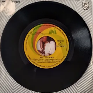 NEIL DIAMOND - Song sung blue (1972) single