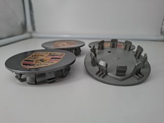 4 Coprimozzi Porsche 76mm Nuovi