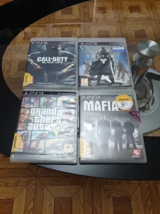 4 Giochi PS3: Call of Duty, Destiny, GTA V, Mafia