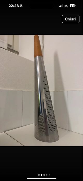 Grattugia Alessi Todo Design Richard Sapper