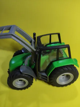 Tractor Playmobil Verde con Pala