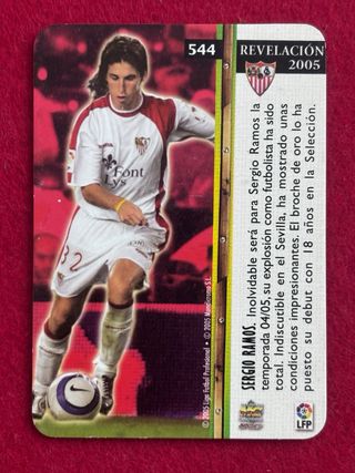 MUNDI CROMO 2005 SERGIO RAMOS ROOKIE SEVILLA