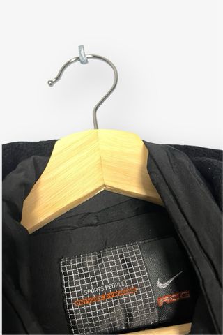 Giubbotto Nike Nero con Cappuccio Vintage