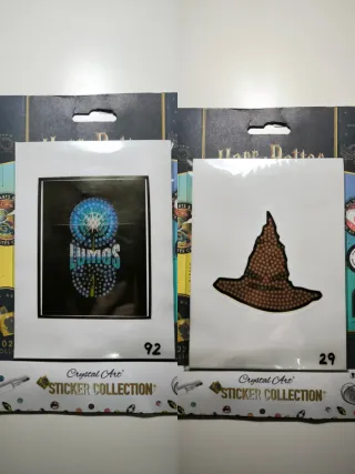 Lote Pegatinas Crystal Art Harry Potter