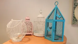 Jaulas decorativas vintage (Set de 4)