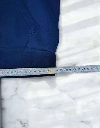 Felpa Adidas uomo vintage streetwear blu