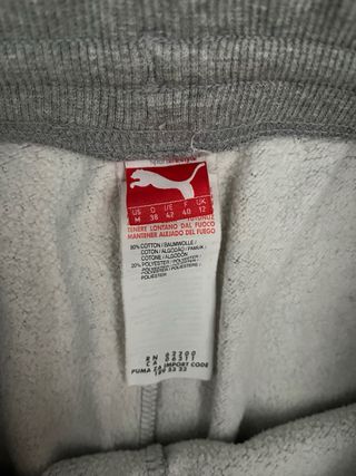 Pantalones deporte Puma grises