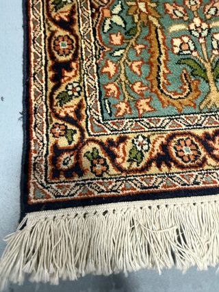 Tappeto Ghoum in seta e lana