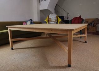 Mesa Comedor/Centro Tela Diseño Étnico