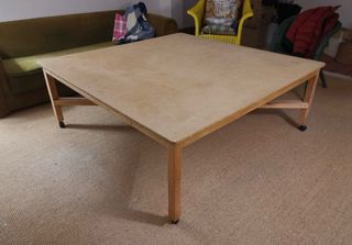 Mesa Comedor/Centro Tela Diseño Étnico