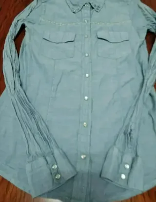 Camisa Sfera Casual Collection Azul