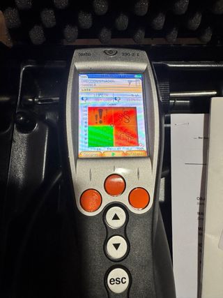 Analizador de combustión