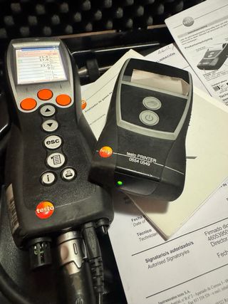 Analizador de combustión