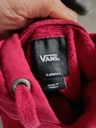 Sudadera Vans Roja Hombre