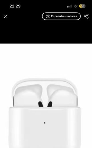 Cascos Inalámbricos Blancos