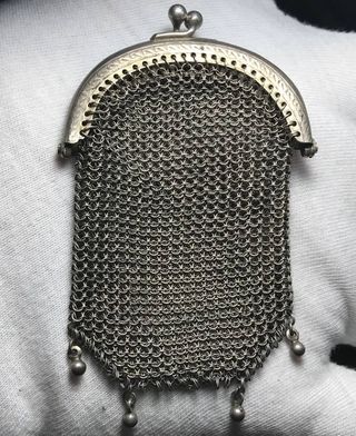 Bolso Plata 800 Malla 27g s.XX + Regalo