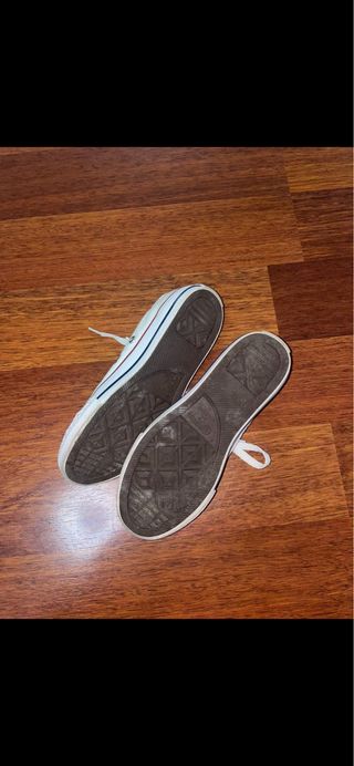 Bambas Converse Niña Blancas Talla 33