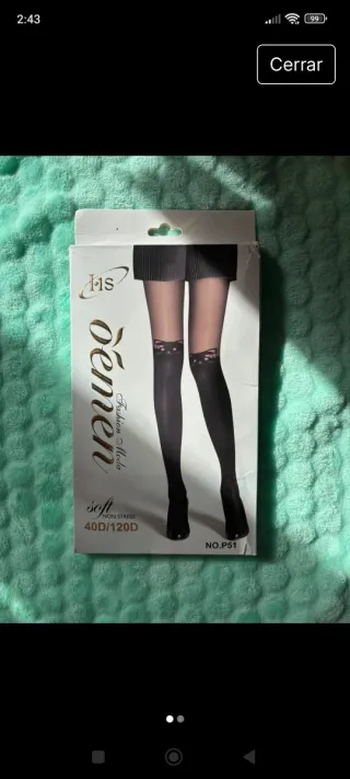 LS Medias Negras Talla Única