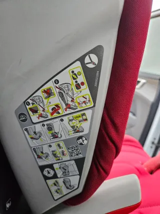 Silla coche Romer Britax KIDFIX Roja