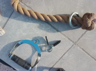 Agarre de polea para tríceps