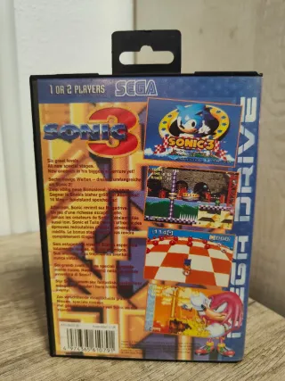Sonic 3 Mega Drive Sega