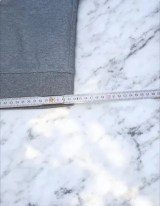 Felpa Hugo Boss Uomo Grigia Vintage 100% Cotone