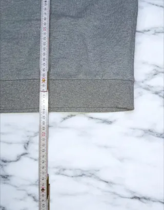 Felpa Hugo Boss Uomo Grigia Vintage 100% Cotone