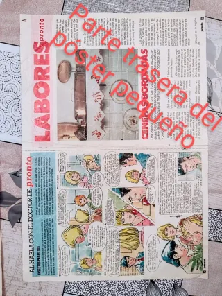 ANTIGUO CARTEL HOMENAJE A PAQUIRRI PRONTO AÑOS 80