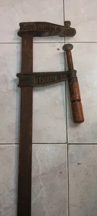 Prensa de barra vintage