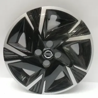 Tapacubos Nissan Micra 16 Negro/Plata