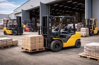 Gestión y retirada de carretillas elevadoras.