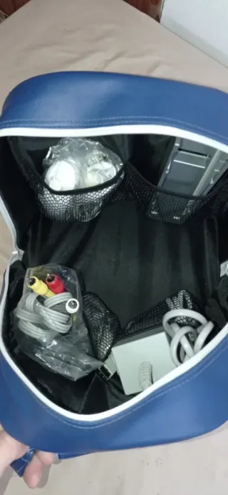 Lote Nintendo Wii con 6 giochi, 2 controller e borsa