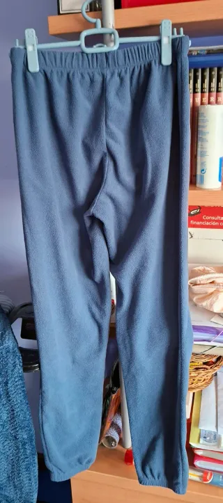 Pijama Largo Polar Strass Espejo women'secret azul