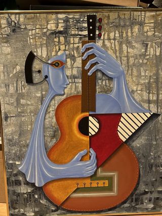 Obra original firmada GARDIZ