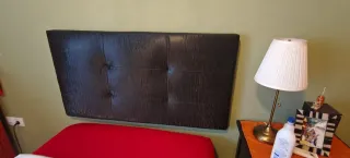 Cama 105x200 con base, cabecero y colchón