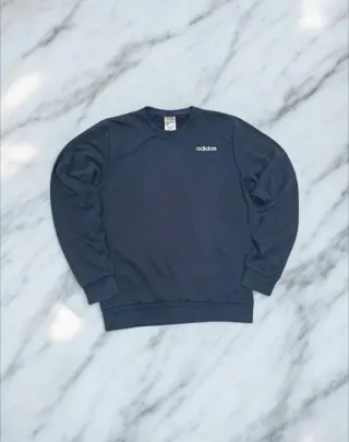 Felpa Adidas Uomo Vintage Streetwear Nera