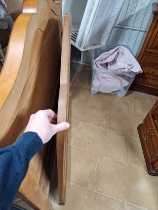 Espejo Madera Maciza Labrada Rústico Provenzal