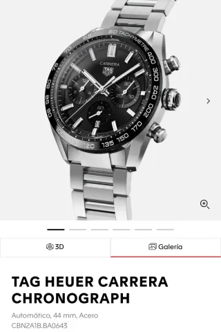 Reloj Tag Heuer Carrera Cronógrafo