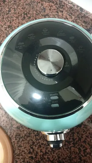 Freidora de aire azul