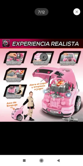 Coche de juguete para mecánica