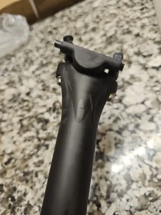 Tija sillín carbono 31.6mm