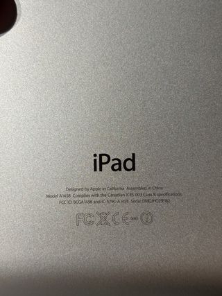 iPad 4ta Gen Wi-Fi Plata